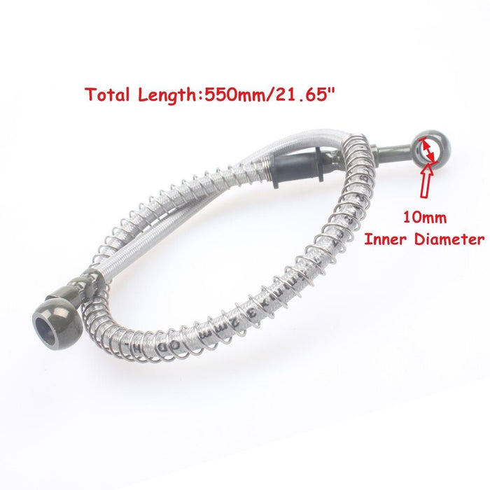 21.65" Stainless Braided Hydraulic Brake Line / Hose