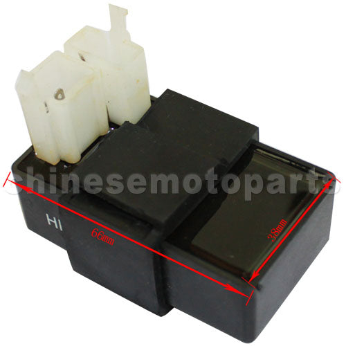 6-pin CDI Module for 50cc 125cc 150cc Square Plugs