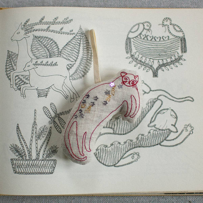 Baby Hugo Cat - Cotton & Lavender filled Ornament, Scented