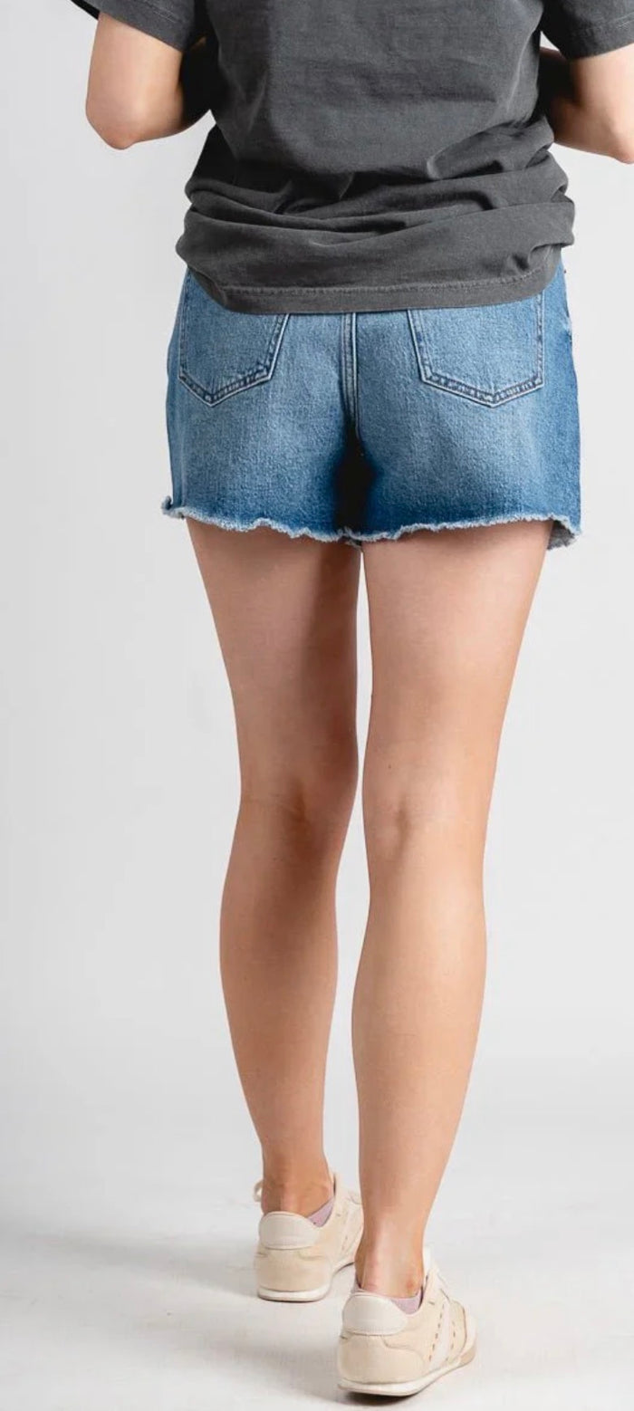 DAZE THE KNOCKOUT - HIGH RISE A-LINE SHORT-ALTER EGO