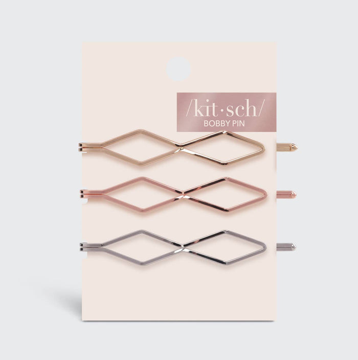 Diamond Bobby Pin 3 Pack