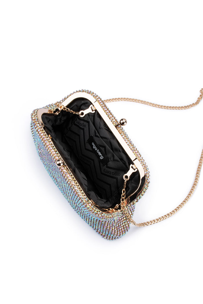 Ela Multi Crystal Clutch