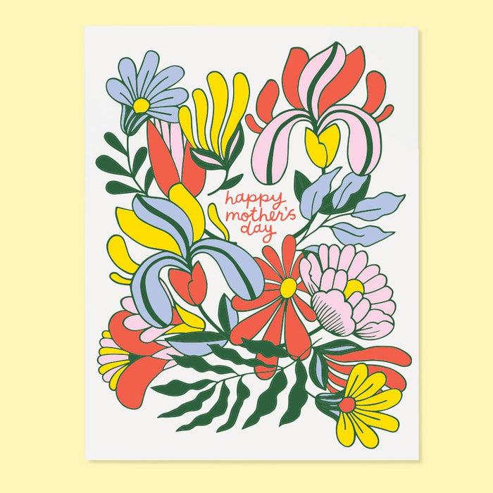 Floral Mothers Day Card