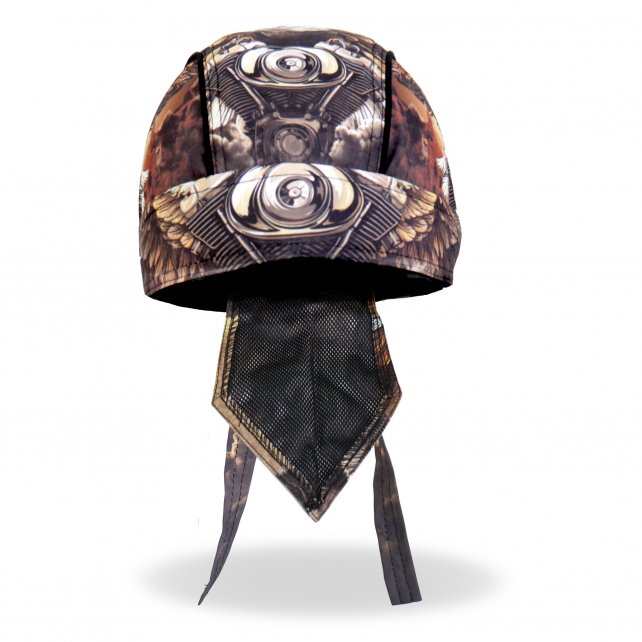 Hot Leathers Eagle Clouds Headwrap Premium V-Twin Biker Du-Rag