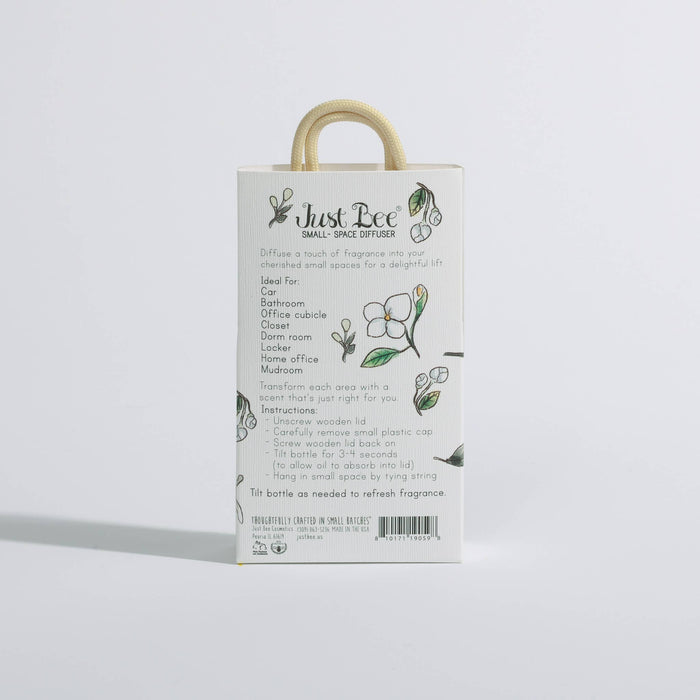 JUST BEE Small-Space Hanging Diffuser - Jasmine & Orange Blossom