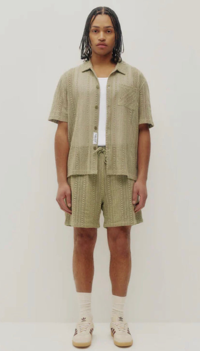 KUWALLA CROCHET BOX SHIRT