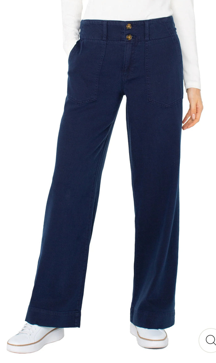 LIVERPOOL PATCH POCKET WIDE LEG
