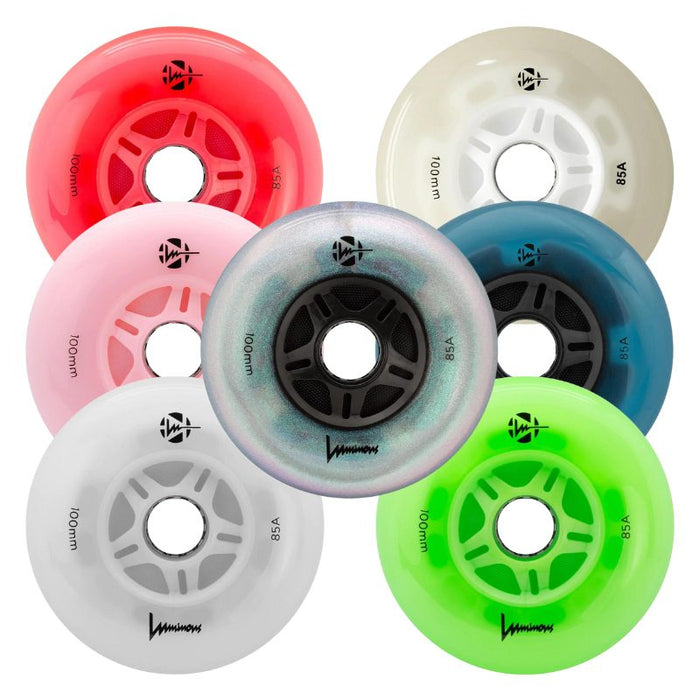 Luminous Inline LED Wheels 100mm