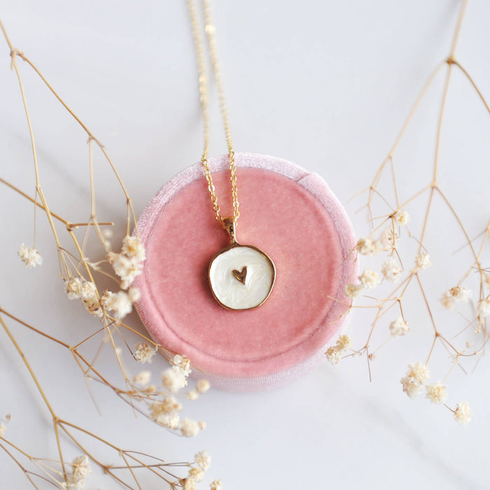Oh So Lovely ARIELLA, Sweet Heart Necklace, Pretty Gift for her