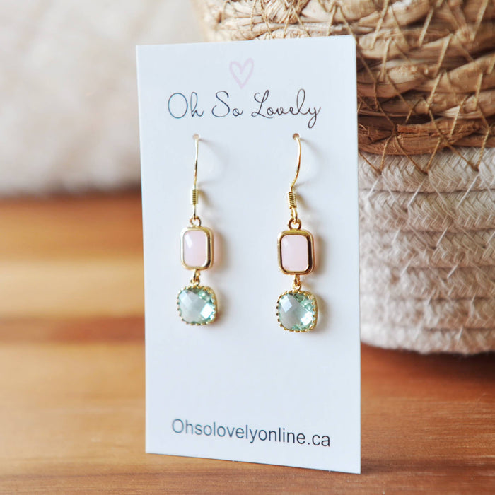 OH SO LOVELY Julietta Gem Drop Earrings