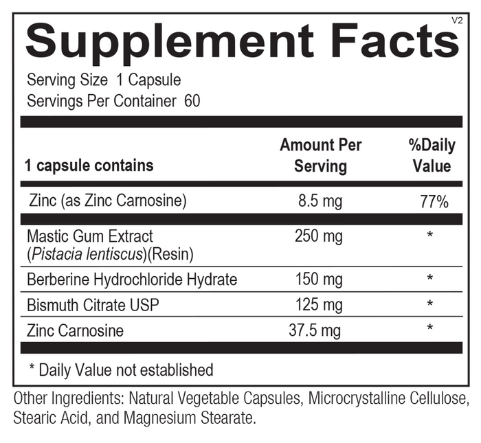 OrthoMolecular Pyloricil Capsules 2