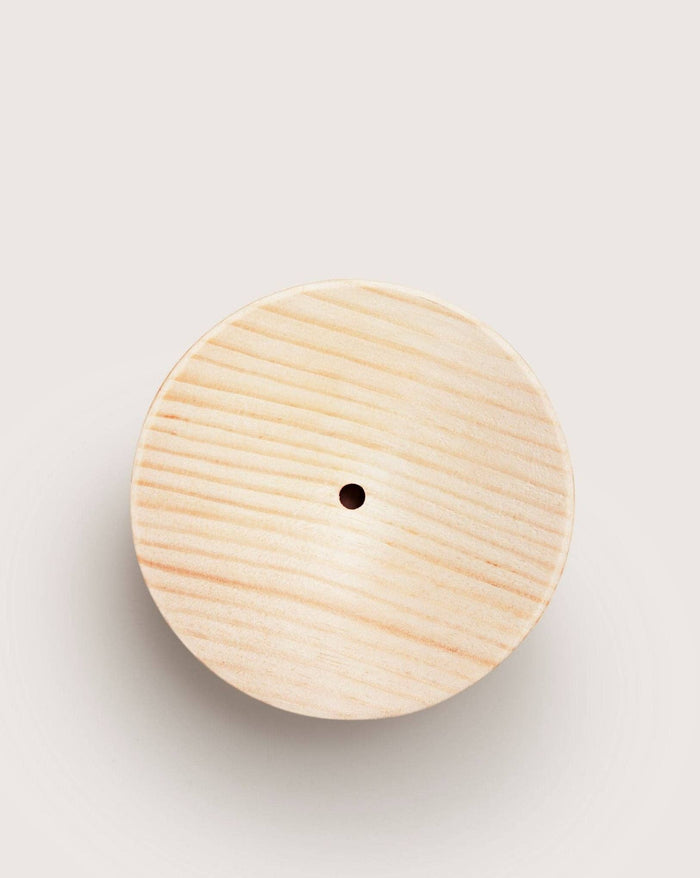 Pine Soap Dish - Natural Round