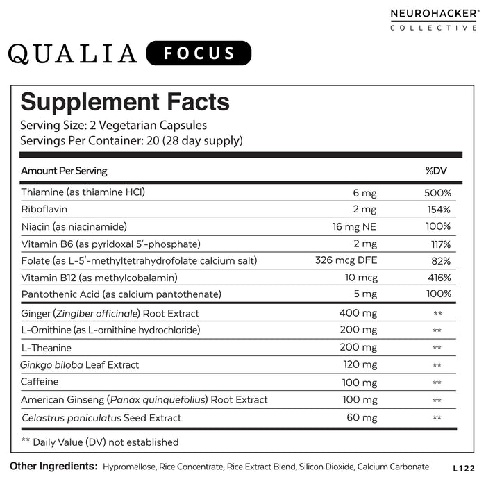 Qualia Focus Capsules 3