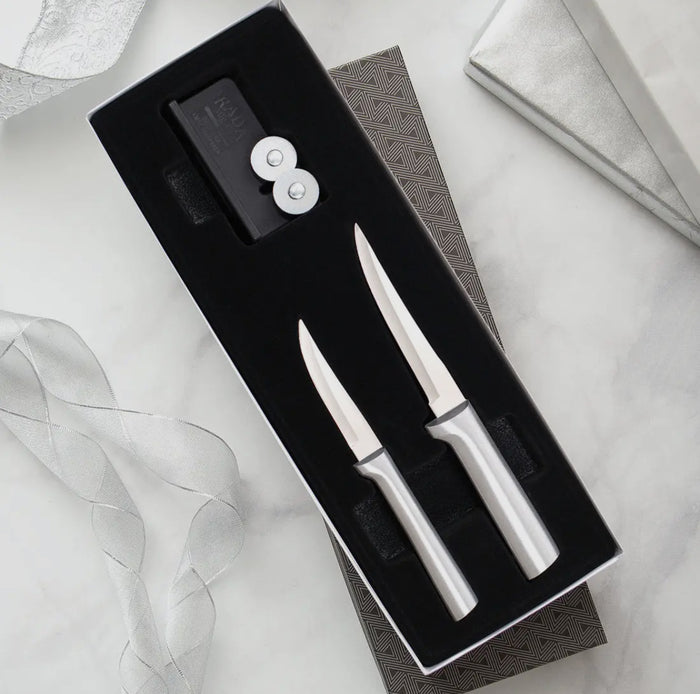 Rada Silver Pairing Plus Sharpener Gift Set