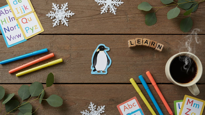SHAPES ETC. Mini Notepad - Penguin