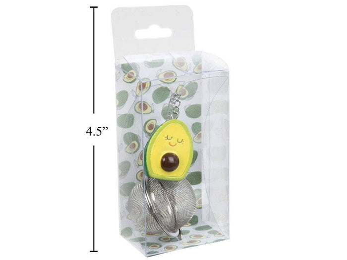 TRUU Avocado Tea Ball, polyresin, pvc box + insert