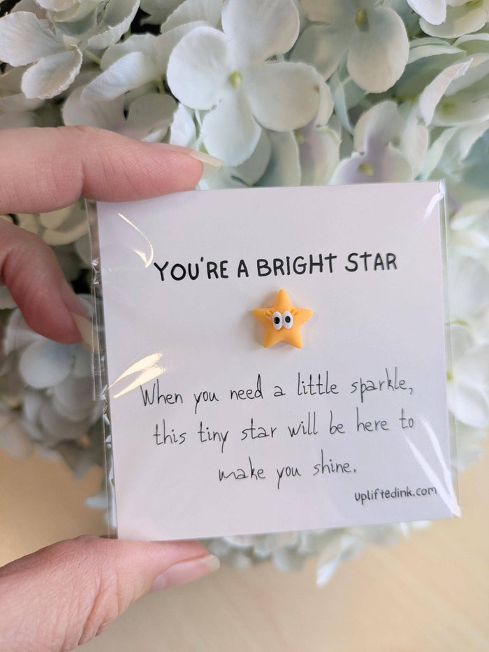 UPLIFTED INK Ducky to Have You Card with Duck Figurine & Custom Message