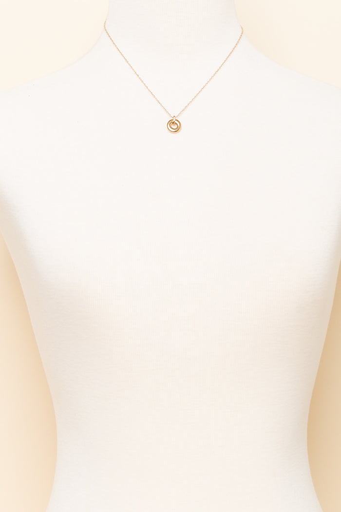 Valette Gold Plated Pendant Necklace