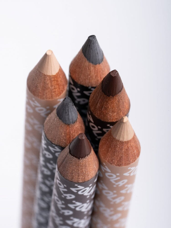 ZOLA Eye Wax Pencil, Brown Eyebrow Liner ZOLA