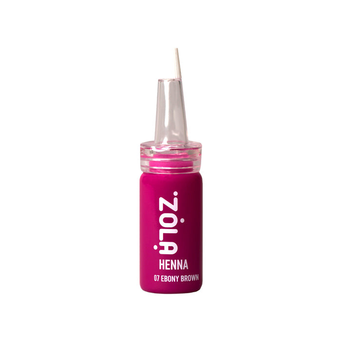 ZOLA Professional Henna for Eyebrows 07 EBONY BROWN, 10 g Eyebrow tint ZOLA