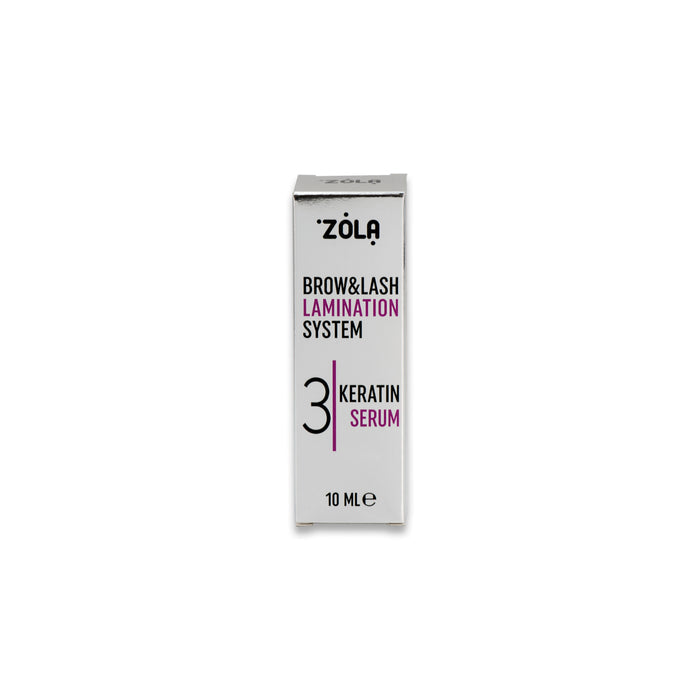 ZOLA Silver Lamination System 03 Keratin Serum, 10 ml Eyebrow & Lash lamination ZOLA