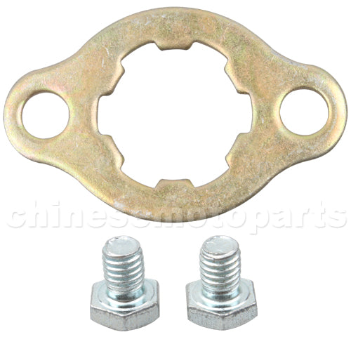 17mm Engine Sprocket Retainer Plate Set