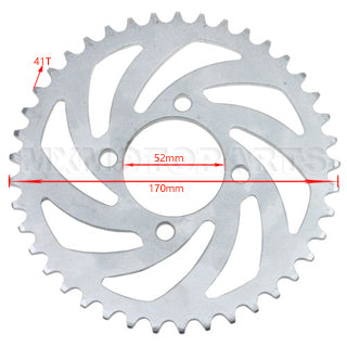 420 41 Tooth Rear Sprocket
