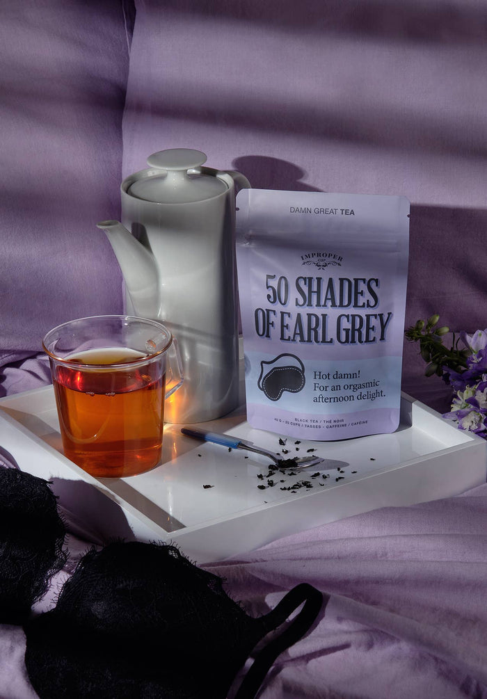 50 Shades of Earl Grey tea, 20 Servings, Flavoured Black Tea