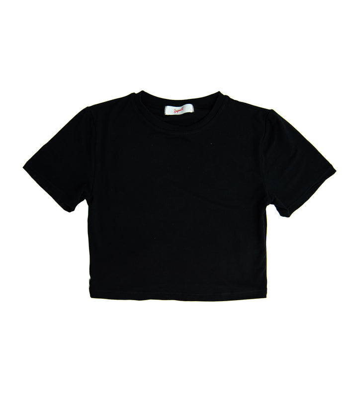 8apart Women Kourtney Short Sleeve Tee Womens Casual Tops 8apart Black Juniors/Women S