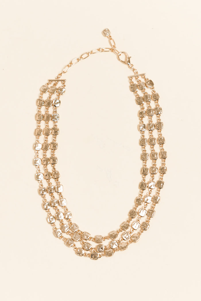 Alessandra Gold Layered Necklace