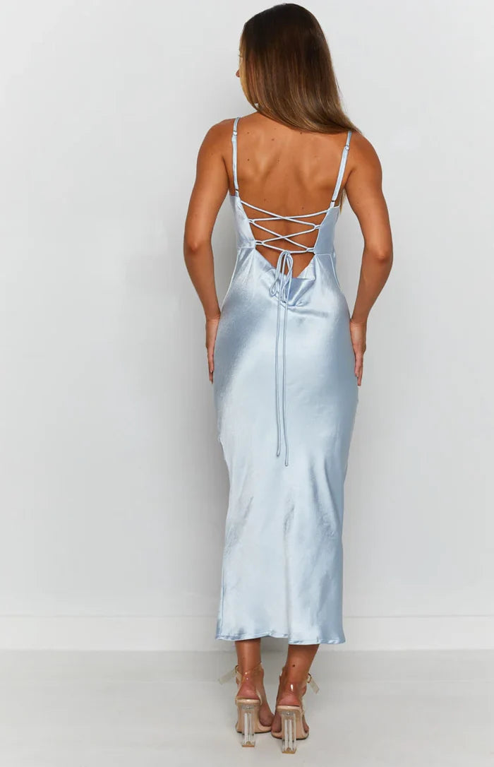 Amaryllis Dress Baby Blue