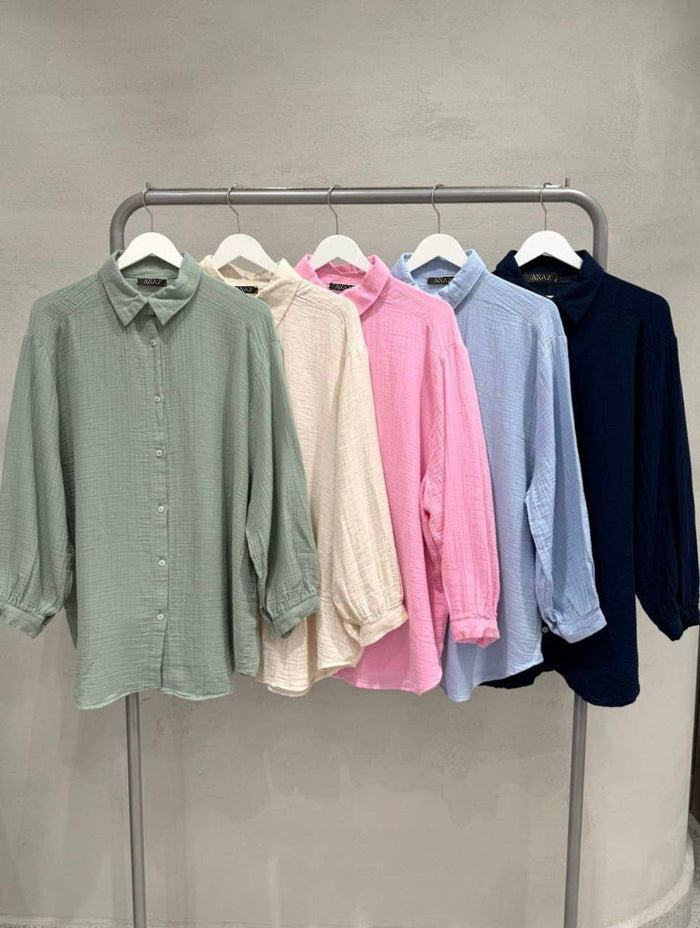 ANA Oversized Muslin Shirts