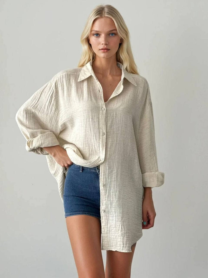 ANA Oversized Muslin Shirts