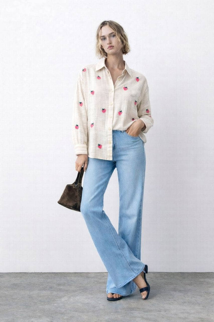 ANA Strawberry Cotton Shirt