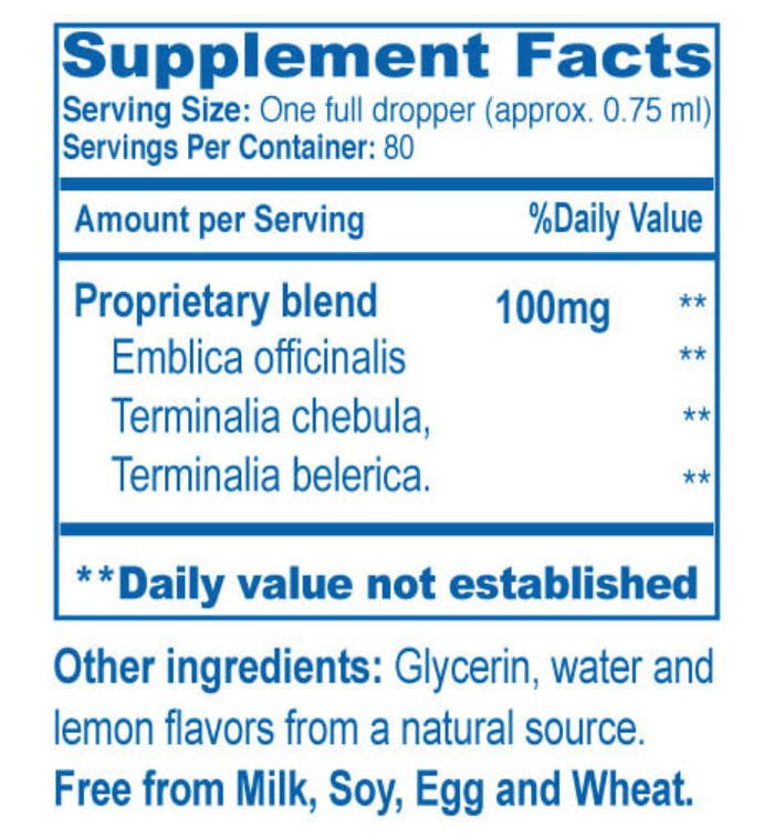 Ayush Herbs TriFal Digestive Drops for Kids 2