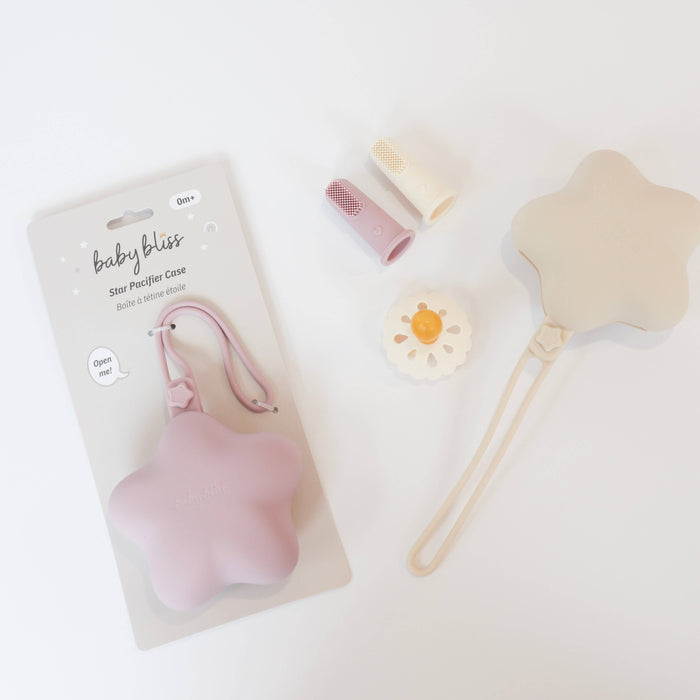 BABY BLISS-Finger Toothbrush Infant -Lavender & Cream