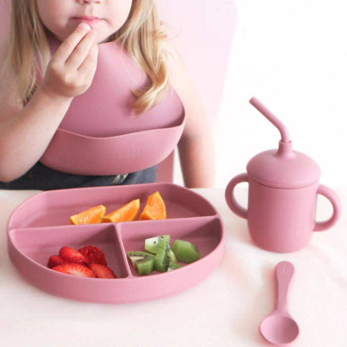Baby bliss Infant Feeding Set, Baby Mealtime Gift Set with Box