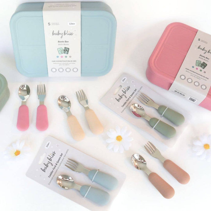 Baby bliss Kids Bento Box, Leak-Proof & 100% Silicone