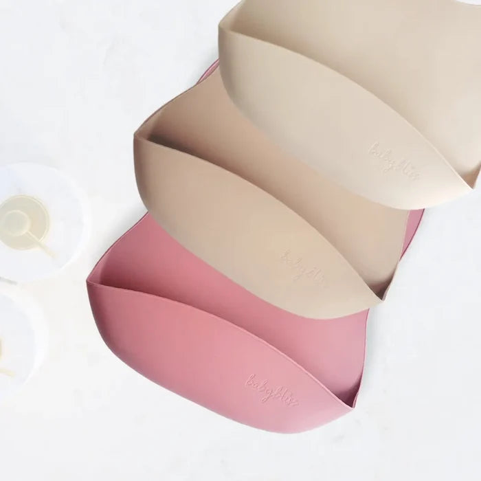 Baby bliss Silicone Bib - Caramel