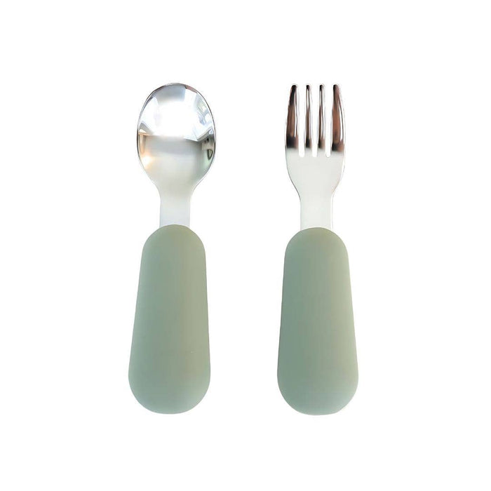 Baby bliss Stainless Steel & Silicone Silverware