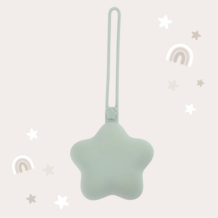 Baby Bliss Star Pacifier Holder Case