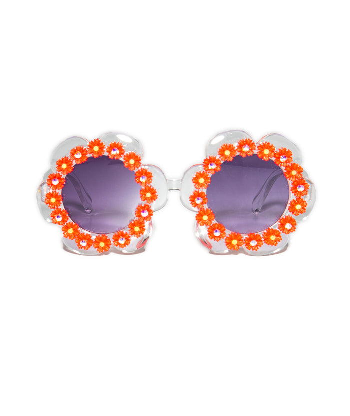 Bari Lynn Daisy Sunnies Accessories Bari Lynn Red One Size Fits Most (Y/7-Y/14)
