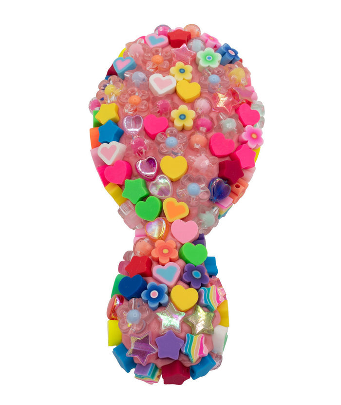 Bari Lynn Small Multi Charms Hair Brush Accessories Bari Lynn