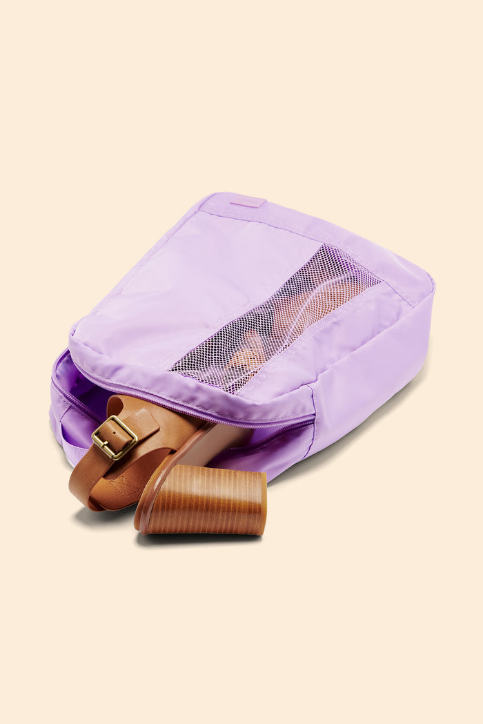 Beatrice Lilac Shoe Bag