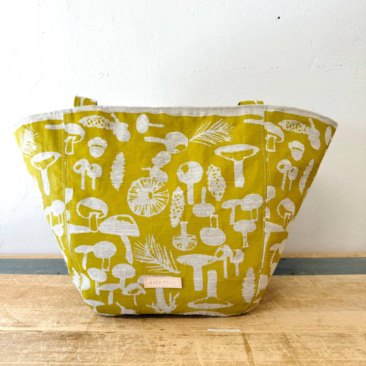 Boho Tote Bag : MUSHROOM