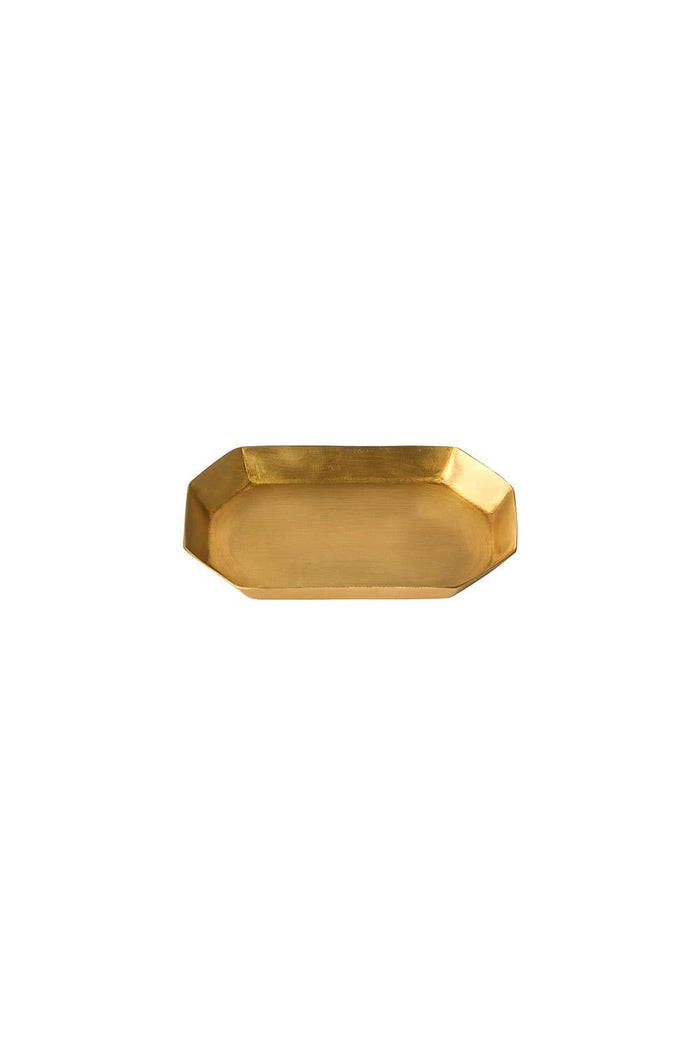 Brass Plate Octagonal Long (SS)