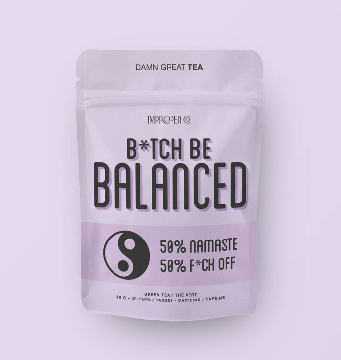 B*tch, Be Balanced Green tea, 20 Servings