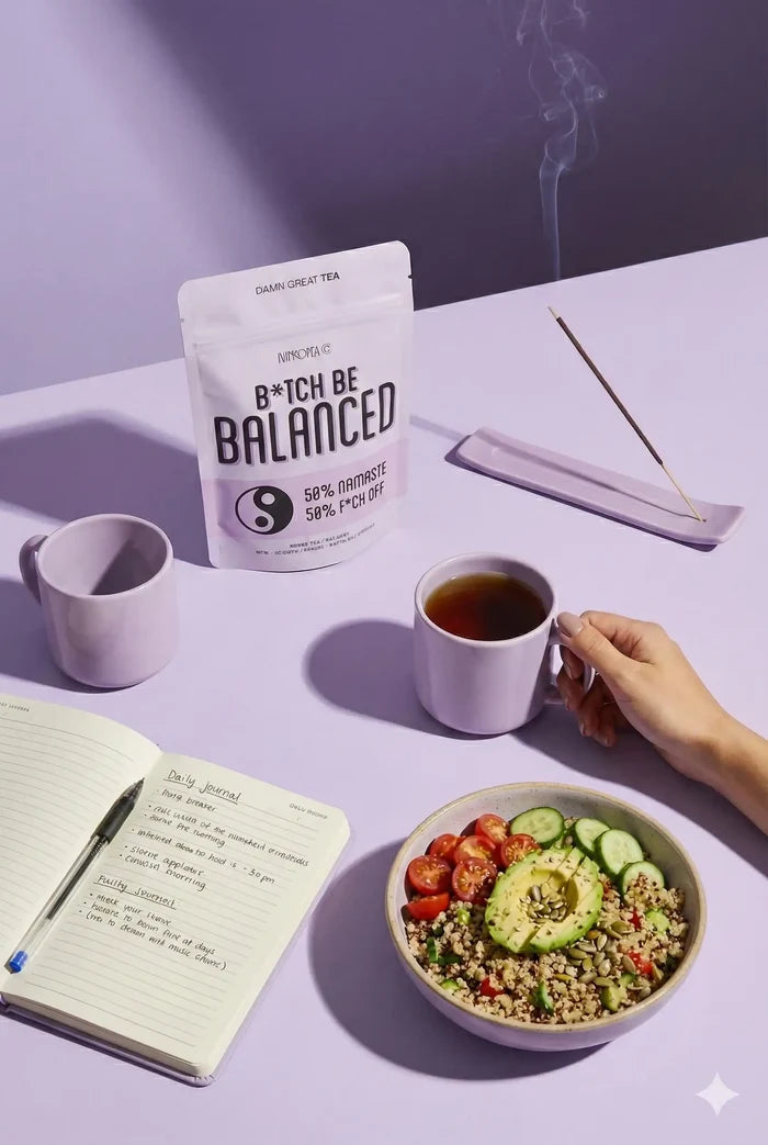 B*tch, Be Balanced Green tea, 20 Servings