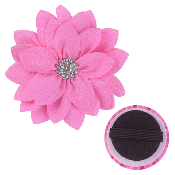 Bulk 16Pcs Catte Silk Flowers Pet Flower Dog Bow Ties Collar Flowers Wholesale