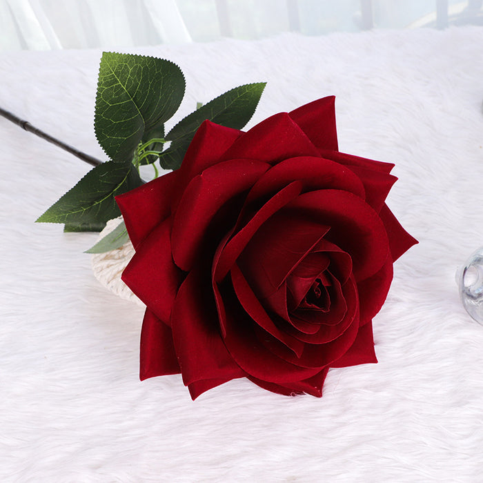 Bulk 43" Large Rose Long Stems Silk Flowers Artificial Floral Arrangement Wholesale